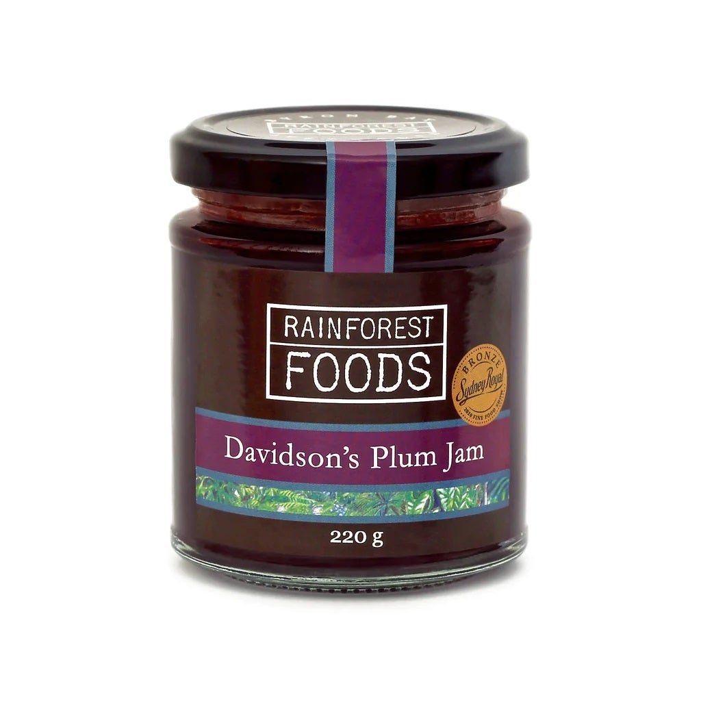 Rainforest Foods Davidson's Plum Jam 220g Pasta'bah
